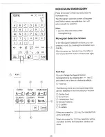 Preview for 28 page of Janome Memory Craft 10000 Embroidery Manual