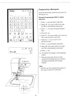 Preview for 32 page of Janome Memory Craft 10000 Embroidery Manual