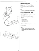 Preview for 44 page of Janome Memory Craft 10000 Embroidery Manual