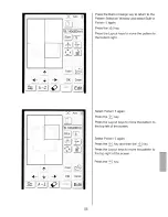 Preview for 57 page of Janome Memory Craft 10000 Embroidery Manual