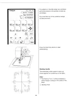 Preview for 58 page of Janome Memory Craft 10000 Embroidery Manual