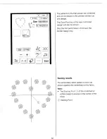 Preview for 62 page of Janome Memory Craft 10000 Embroidery Manual