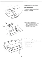 Preview for 10 page of Janome Memory Craft 10000 General Information Manual