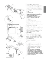 Preview for 15 page of Janome Memory Craft 10000 General Information Manual