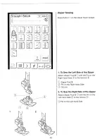 Preview for 44 page of Janome Memory Craft 10000 General Information Manual