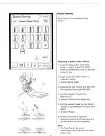 Preview for 56 page of Janome Memory Craft 10000 General Information Manual