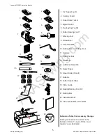 Preview for 6 page of Janome Memory Craft 10001 Instruction Manual