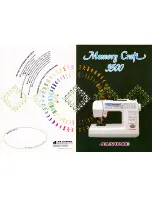 Janome Memory Craft 3500 Brochure preview