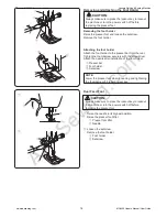 Preview for 15 page of Janome Memory Craft 8900QCP Instruction Manual