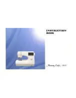 Janome MEMORY CRAFT 9000 Instruction Book preview