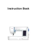 Janome Skyline S7 Instruction Book preview