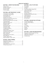 Preview for 3 page of Janome SMD 2000 Instruction Book