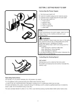 Preview for 7 page of Janome SMD 2000 Instruction Book