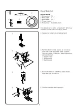 Preview for 30 page of Janome SMD 2000 Instruction Book