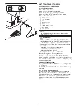 Preview for 7 page of Janome TM30 Instruction Book