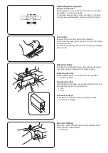 Предварительный просмотр 9 страницы Janome TM30 Instruction Book