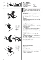 Preview for 23 page of Janome TM30 Instruction Book