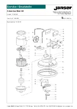 Preview for 18 page of Janser 135SH Operating Manual