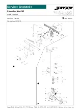 Preview for 20 page of Janser 135SH Operating Manual