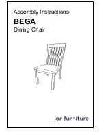 Jar Furniture BEGA Assembly Instructions Manual предпросмотр