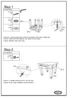 Предварительный просмотр 4 страницы Jar Furniture BEGA Assembly Instructions