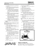 Предварительный просмотр 15 страницы Jarvis 1000-FS Manual