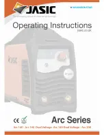 Jasic Arc 140 Operating Instructions Manual preview