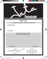 Preview for 8 page of Jata hogar 722 Quick Start Manual