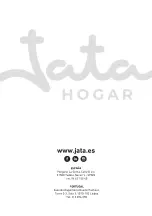 Preview for 8 page of Jata hogar CCA3 Instructions Of Use