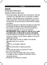 Preview for 3 page of Jata Calor CT10 Instructions Of Use