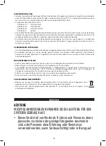 Preview for 16 page of Jata Calor CT10 Instructions Of Use