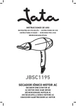 Jata JBSC1195 Instructions Of Use preview