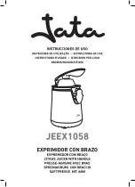Jata JEEX1058 Instructions Of Use preview