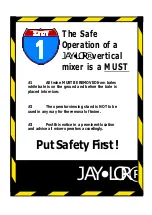 Preview for 54 page of Jay-Lor 3875 Operator'S Manual