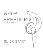 Jaybird FREEDOM 2 Quick Start Manual preview