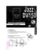 Предварительный просмотр 1 страницы Jazz DV150 Quick Manual