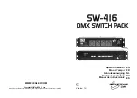 JB Systems Light SW-416 Operation Manual preview