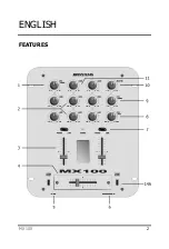 Preview for 2 page of JB Systems MX 100 User Manual