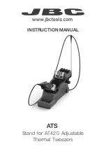 Предварительный просмотр 1 страницы jbc ATS Instruction Manual