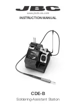 jbc CDE-1BQA Instruction Manual preview