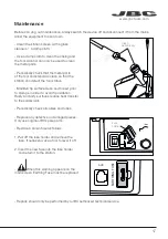 Предварительный просмотр 17 страницы jbc CDE-1BQA Instruction Manual
