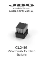 jbc CL2466 Instruction Manual preview