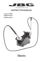 jbc DR Series Instruction Manual предпросмотр