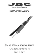 jbc F3435 Instruction Manual preview