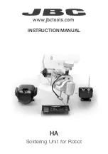 Предварительный просмотр 1 страницы jbc HA Series Instruction Manual