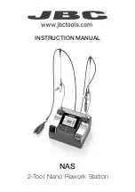 jbc NAS Instruction Manual preview