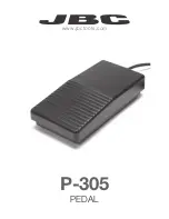 jbc P-305 Manual предпросмотр