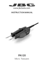 jbc PA120 Instruction Manual preview