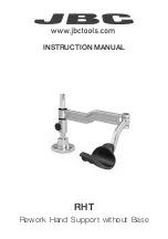 jbc RHT Instruction Manual preview