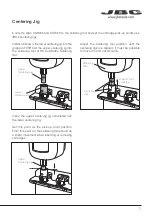 Preview for 7 page of jbc TRA245 Instruction Manual
